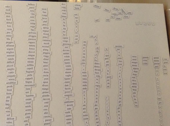 I particularly enjoyed classifying All The Words...well, nearly all!