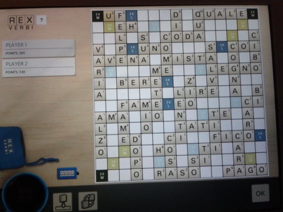 Scrabble App! (Rex verbi)