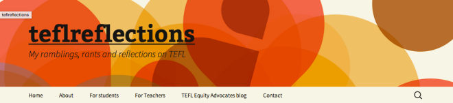 Screenshot of TEFL Reflections